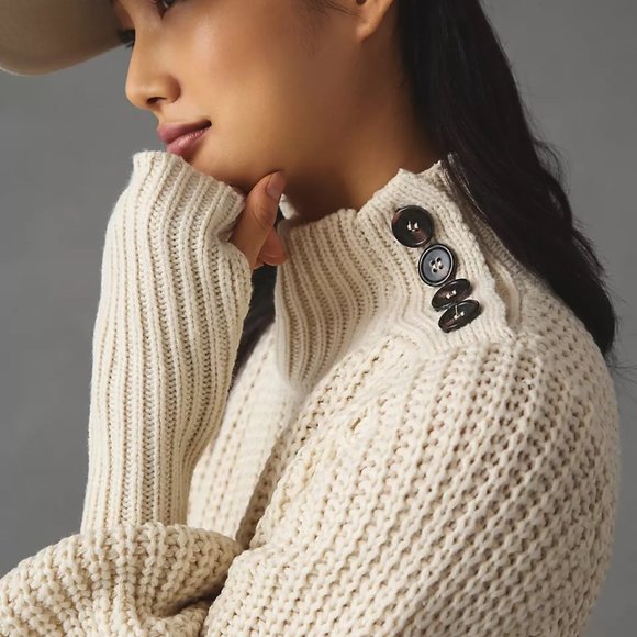 Anthropologie Moon River Sweater Dress - Picture 4 of 11